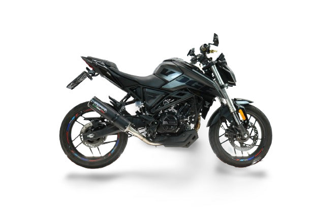 Échappement GPR M3 Black Titanium Système Complet pour Voge R125 2023-2024
