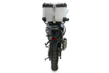 Baúl GPR TECH de 35 litros, aluminio plateado, para Voge DS 800 Rally 2025-2026
