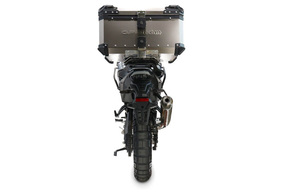 Top case GPR TECH de 55 litres, titane, pour Voge DS 800 Rally 2025-2026