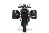 Maletas laterales GPR TECH de 38 + 32 litros, aluminio negro, para Voge DS 800 Rally 2025-2026