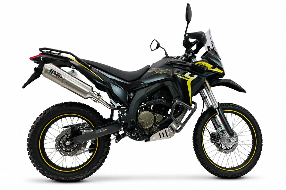 Voge 300Rally 2025-2026 Exhaust GPR Satinox Slip-On