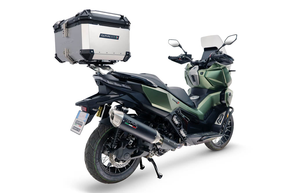 Voge SR 450 X 2026-2027 Top Case 45 Liters GPR TECH Silver Aluminum