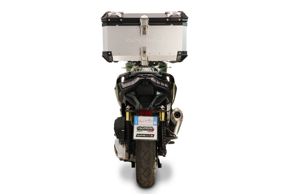 Voge SR 450 X 2026-2027 Top Case 45 Liters GPR TECH Silver Aluminum