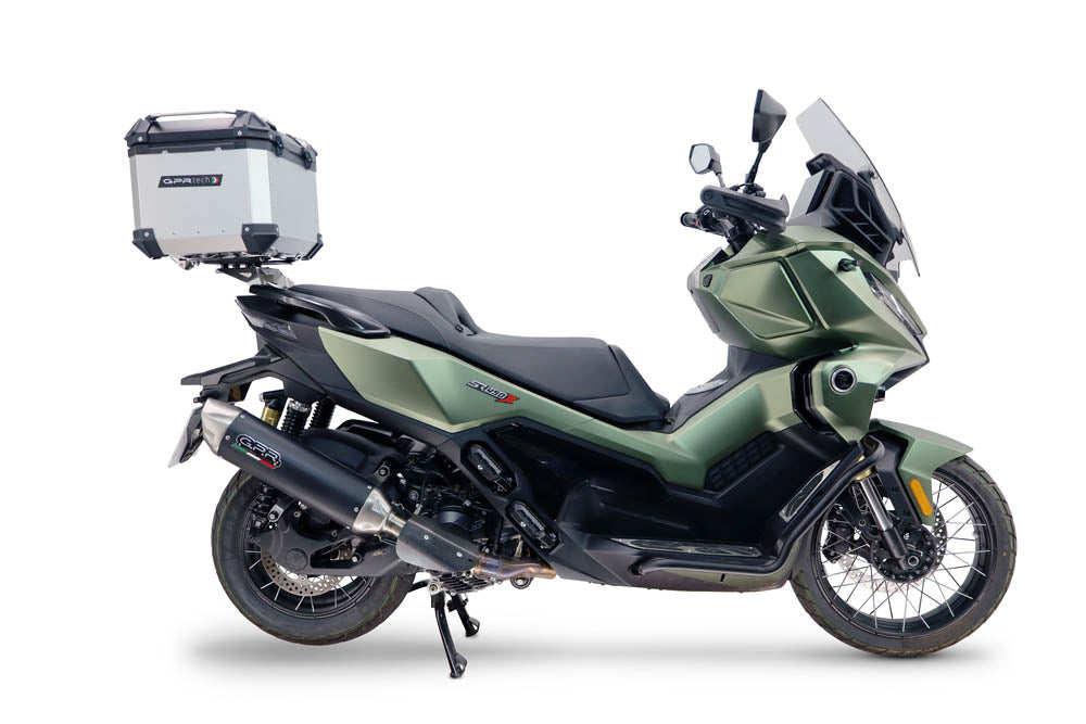Voge SR 450 X 2026-2027 Top Case 35 Liters GPR TECH Silver Aluminum