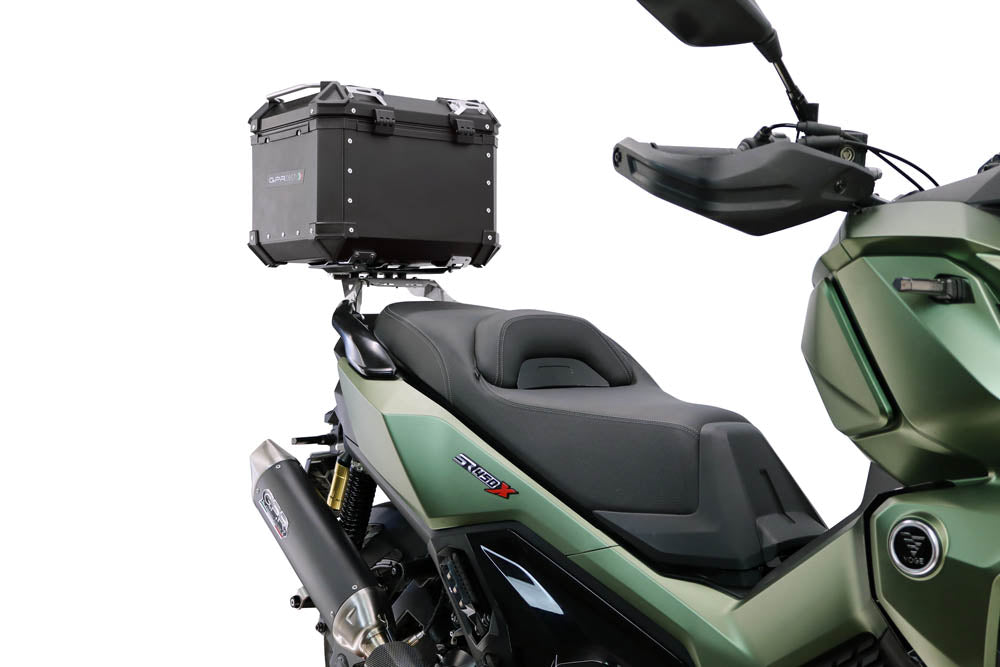 Voge SR 450 X 2026-2027 Top Case 26 Liters GPR TECH Black Aluminum - photo 4