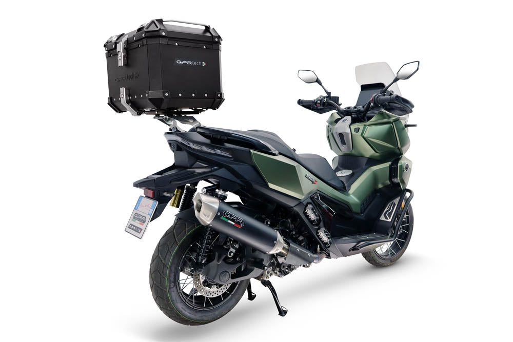 Voge SR 450 X 2026-2027 Top Case 35 Liters GPR TECH Black Aluminum - photo 2