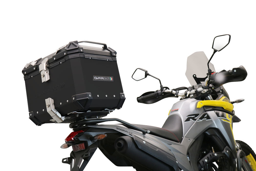 Voge 300Rally 2022-2024 Top Case 35 Liters GPR TECH Black Aluminum