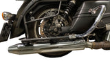 Kawasaki Vaquero, Nomad, Voyager, Vulcan VN1700 Voyager ABS 2011-2024 Exhaust GPR Maxy Deeptone Cruiser Dual Slip On