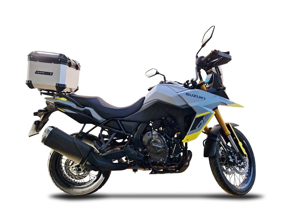 Baúl superior Suzuki V-Strom DL650 2017-2020 45 litros GPR TECH Aluminio plateado