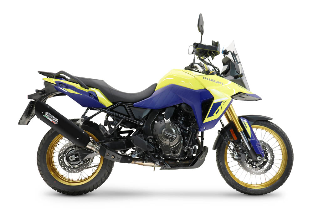 Suzuki V-Strom 800DE / 800SE 2025-2026 Exhaust GPR Furore-X Titanio Nero Slip-On - photo 4
