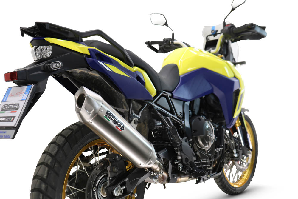 Suzuki V-Strom 800DE / 800SE 2023-2024 Exhaust GPR Furore-X Acciaio Inox Slip-On - photo 6