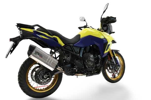 Escape GPR Hyper Sonic de titanio para Suzuki V-STROM 800DE 800SE 2023-2025