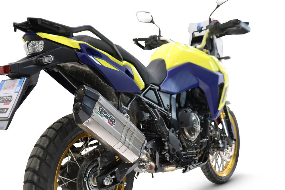 Échappement GPR Hyper Sonic Titanium Slip-On pour Suzuki V-Strom 800DE / 800SE 2025-2026