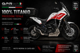 Cubrecárter GPR TECH, titanio, para Moto Morini X-CAPE 650 2021-2024