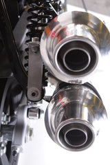 Harley Davidson XR1200 2008-2012 Exhaust GPR Poppy Tondo Dual Slip On