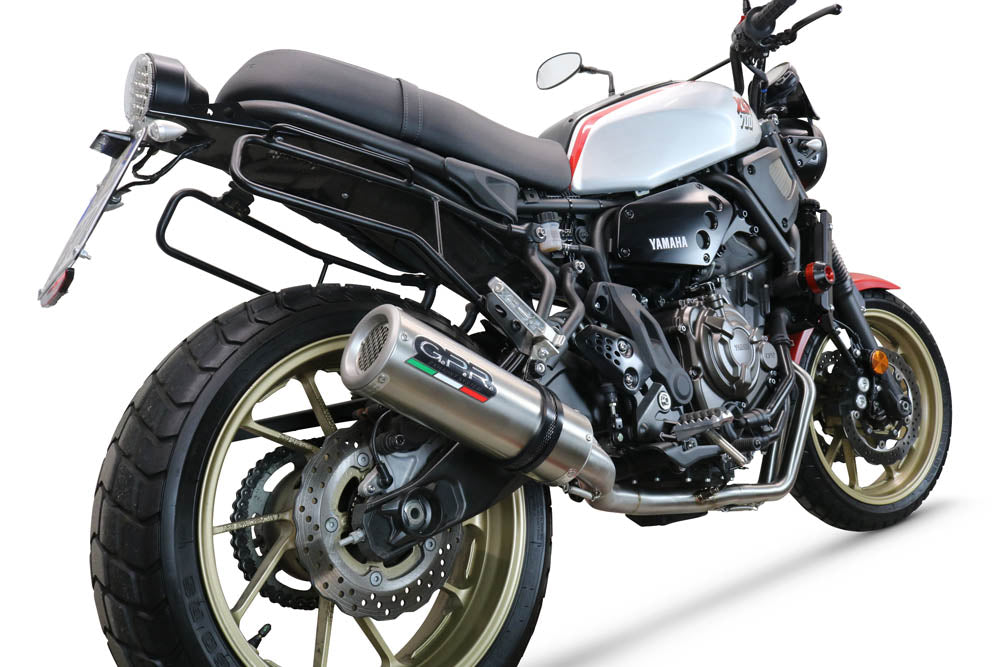 Yamaha XSR700 2021-2024 Exhaust GPR M3 Inox Full System