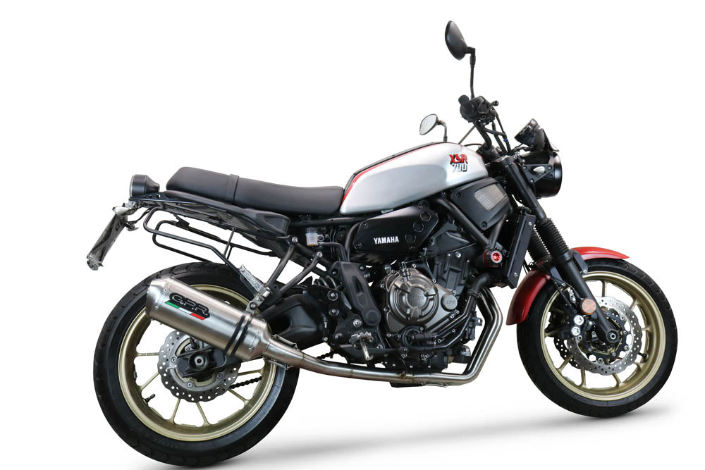 Yamaha XSR700 2021-2024 Exhaust GPR Satinox Full System