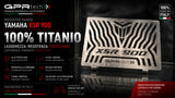 Protector de radiador GPR TECH, titanio, para Yamaha XSR900 2022-2024