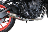 Yamaha FZ7 MT07 2021-2024 Exhaust GPR Deeptone Inox Full System Under-Engine