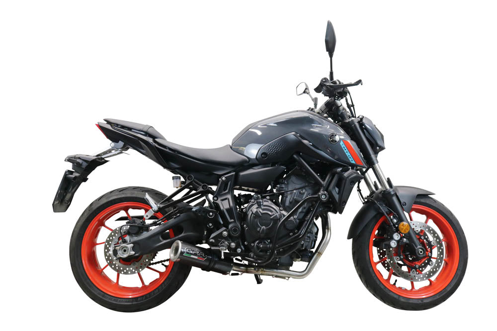 Yamaha FZ7 MT07 2021-2024 Exhaust GPR M3 Poppy Full System Under-Engine - photo 6