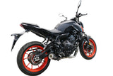 Yamaha FZ7 MT07 2021-2024 Exhaust GPR M3 Poppy Full System Under-Engine - photo 7