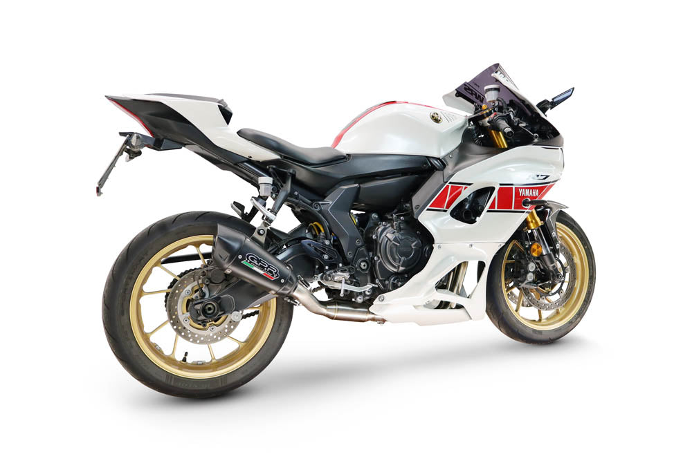 Escape GPR GP-Revo Black Titanium Sistema Completo para Yamaha YZF R7 2021-2024