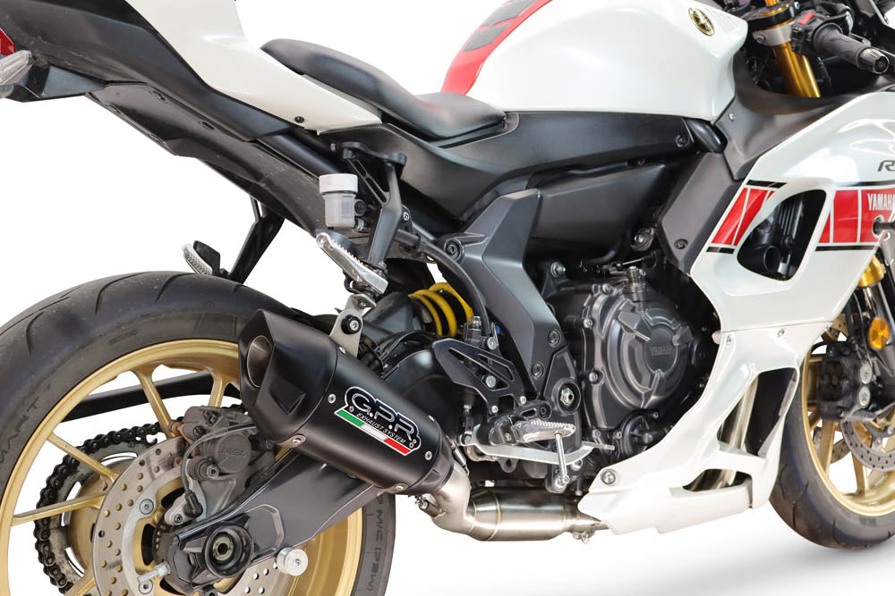 Escape GPR GP-Revo Black Titanium Sistema Completo para Yamaha YZF R7 2021-2024
