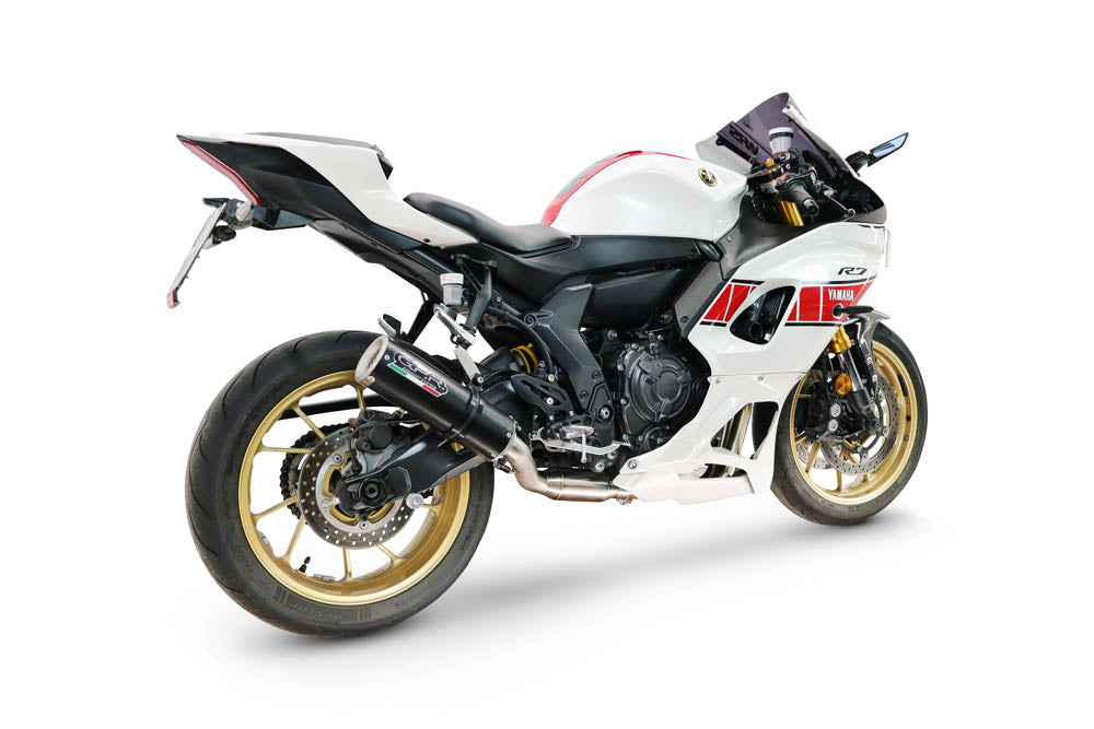 Yamaha YZF R7 2021-2024 Exhaust GPR M3 Black Titanium Full System