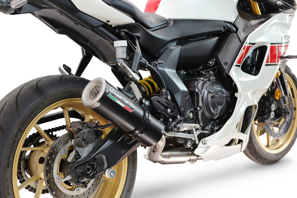 Yamaha YZF R7 2021-2024 Exhaust GPR M3 Black Titanium Full System