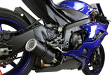Yamaha R6 2017-2025 Exhaust GPR M3 Black Titanium Slip-On