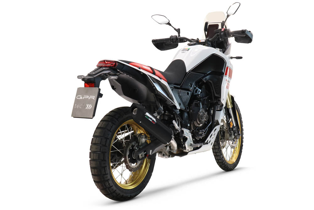 Yamaha Tenere 700 2019-2020 Exhaust GPR Furore Evo4 Nero Slip-On