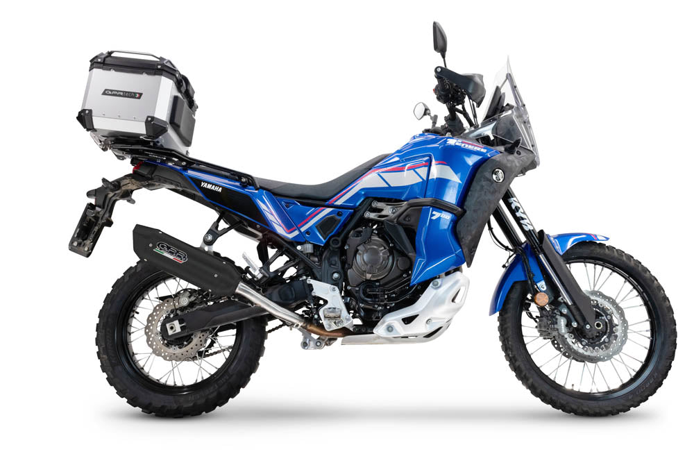 Escape GPR Furore-X Titanio Nero Slip-On para Yamaha Tenere 700 2021-2024
