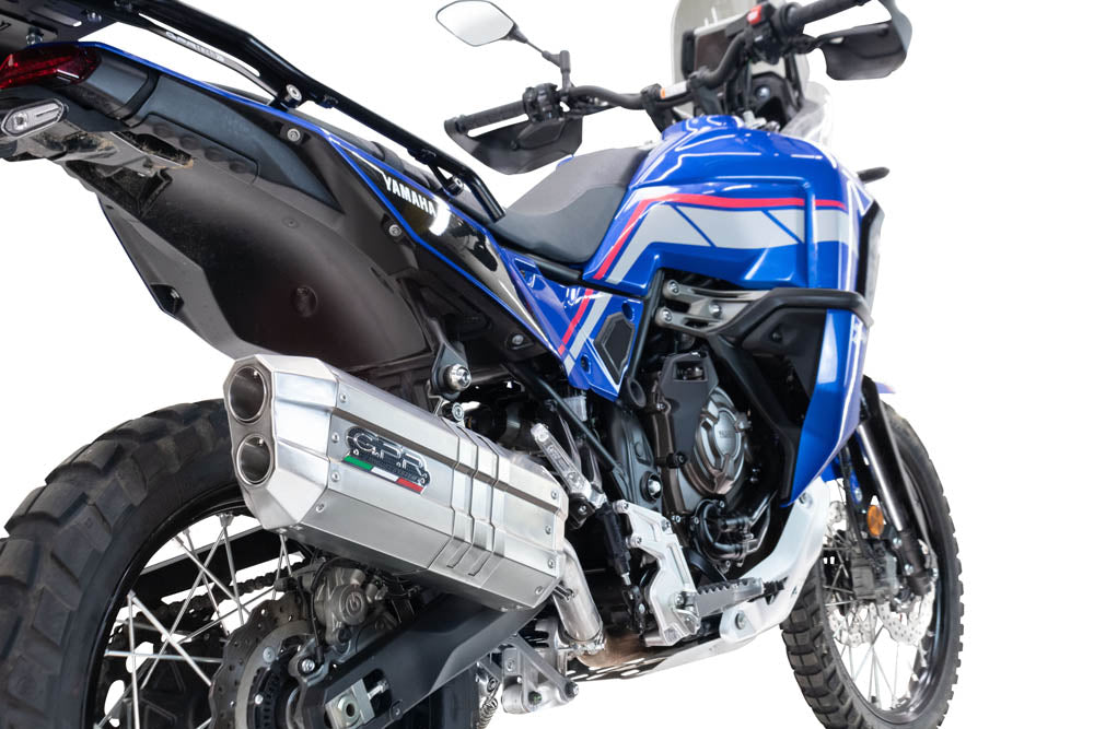 Yamaha Tenere 700 2025-2026 Exhaust GPR Hyper Sonic Inox Slip-On - photo 4