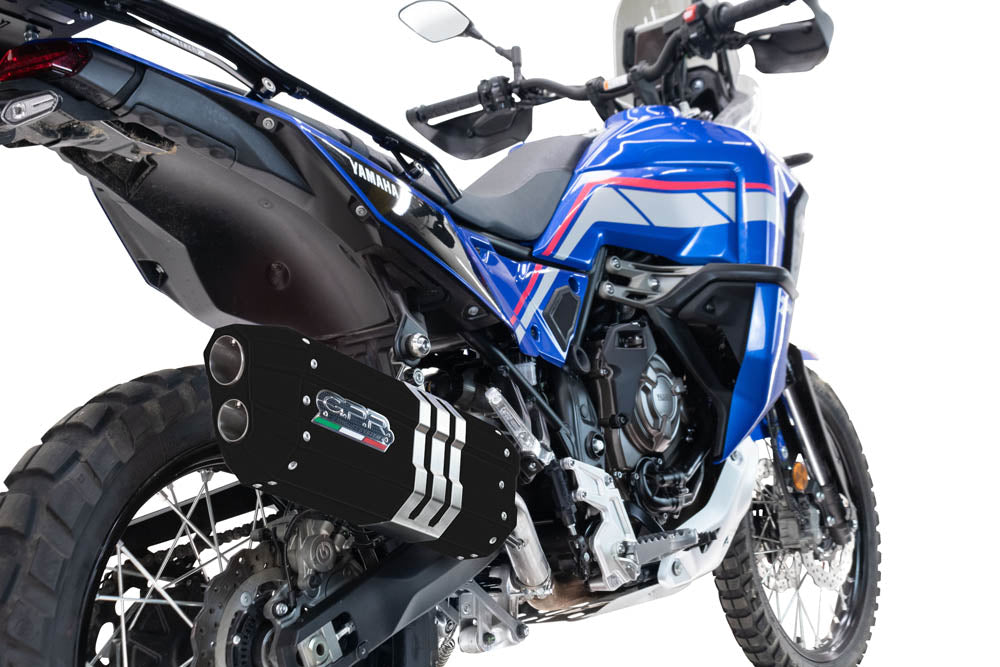 Yamaha Tenere 700 2025-2026 Exhaust GPR Hyper Sonic Black Titanium Slip-On - photo 5