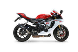 Échappement GPR GP-Revo Black Titanium Slip-On pour Yamaha R1 2017-2019