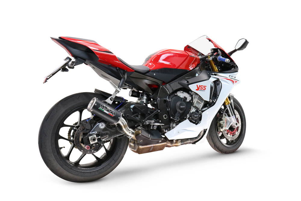 Escape GPR M3 Black Titanium Slip-On para Yamaha R1 2015-2016