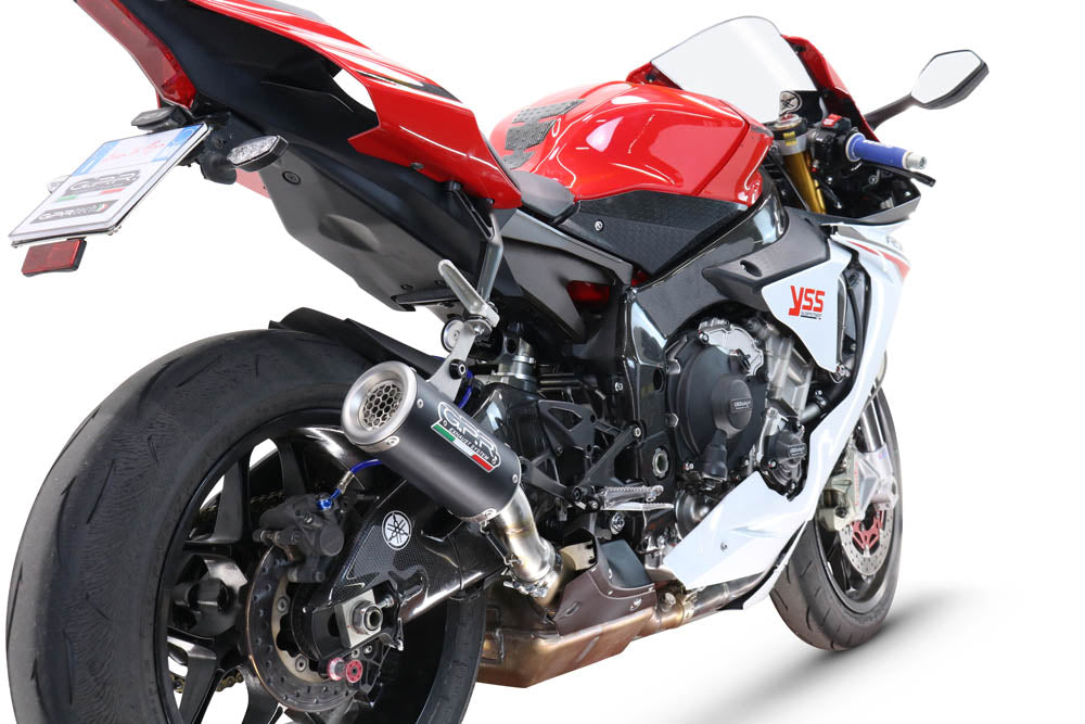 Escape GPR M3 Black Titanium Slip-On para Yamaha R1 2015-2016