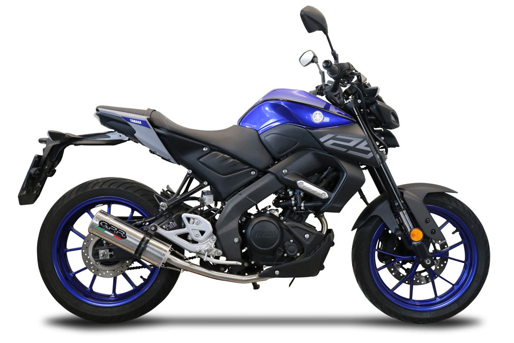 Yamaha Mt 125 2021-2025 Exhaust GPR M3 Black Titanium Full System