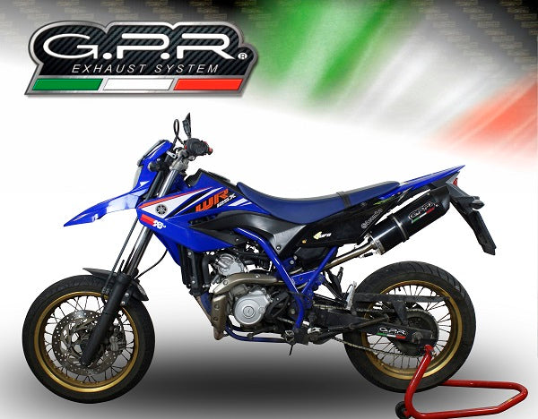 Yamaha WR125R 2009-2011 Exhaust GPR Furore Nero Slip-On