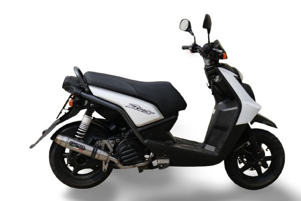 Sistema completo de escape GPR Deeptone Inox para Yamaha BW'S 125 2010-2013
