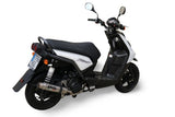 Sistema completo de escape GPR Deeptone Inox para Yamaha BW'S 125 2010-2013