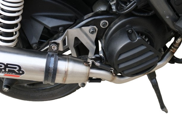 Escape GPR Deeptone Inox para Yamaha Zuma 125 2009-2015, sistema completo