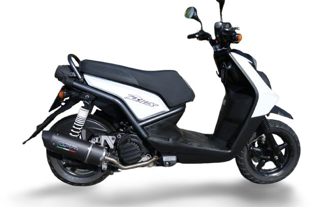 Sistema de escape completo GPR Furore Nero para Yamaha BW'S 125 2010-2013