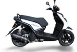 Sistema de escape completo GPR Furore Nero para Yamaha Zuma 125 2009-2015