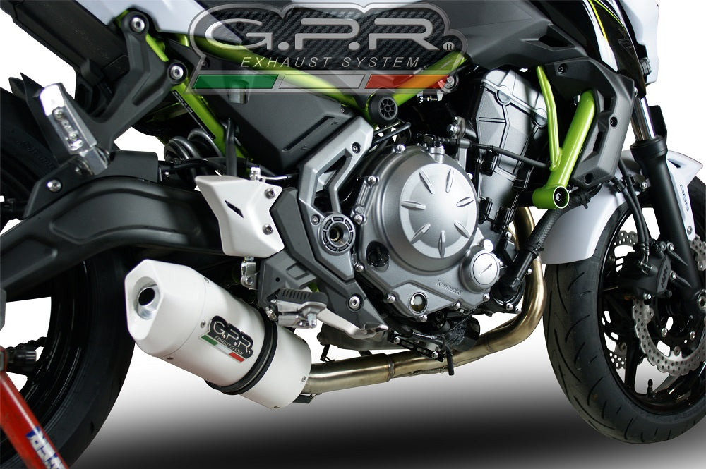 Kawasaki Z650 EX650M 2023-2024 Exhaust GPR Albus Ceramic Full System