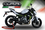 Kawasaki Z650 EX650M 2023-2024 Exhaust GPR Furore Evo4 Nero Full System