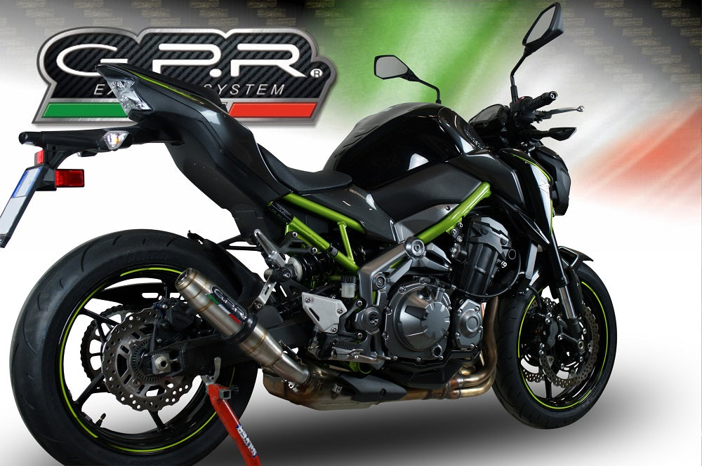 Kawasaki Z900 2017-2024 Exhaust GPR Deeptone Inox Slip-On