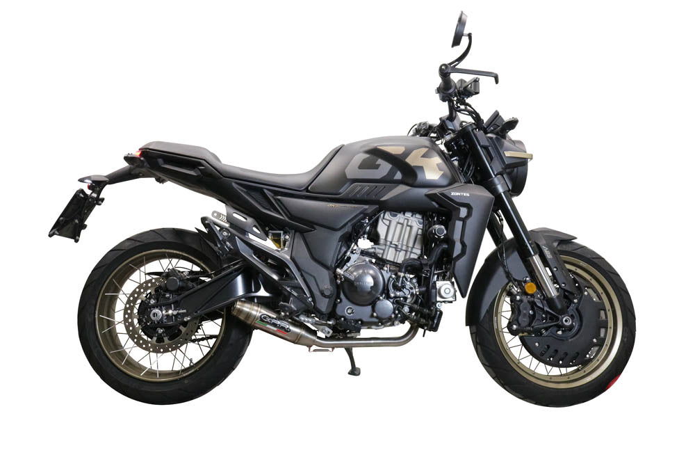 Zontes 350 T1 ADV 2022-2024 Exhaust GPR Deeptone Inox Full System