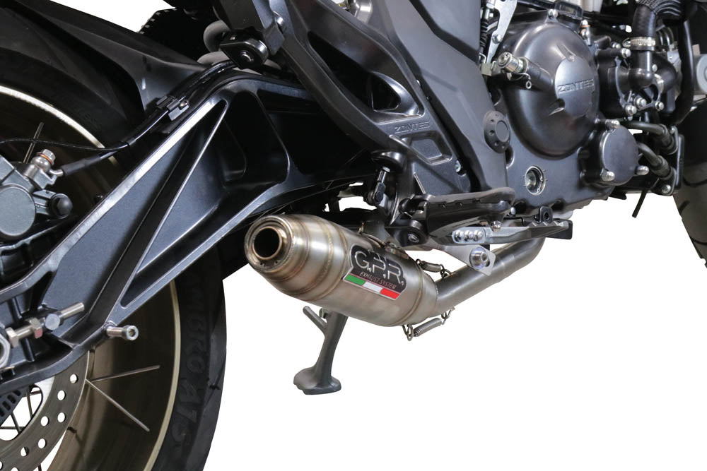 Zontes 350 T2 ADV 2022-2024 Exhaust GPR Deeptone Inox Full System
