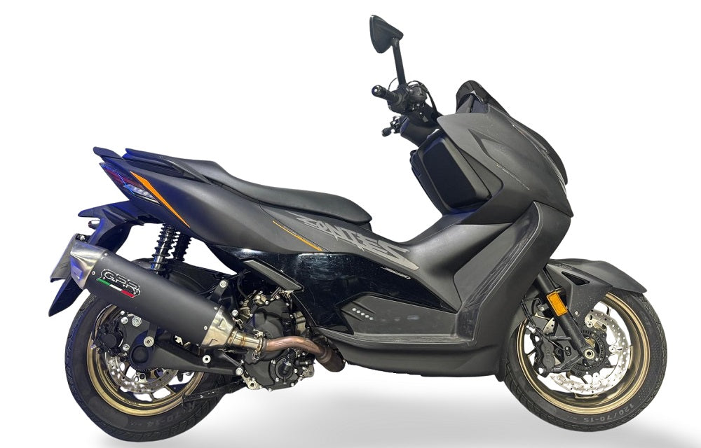 Escape GPR Furore-X Scooter Slip-On para Zontes 365M 2024-2026